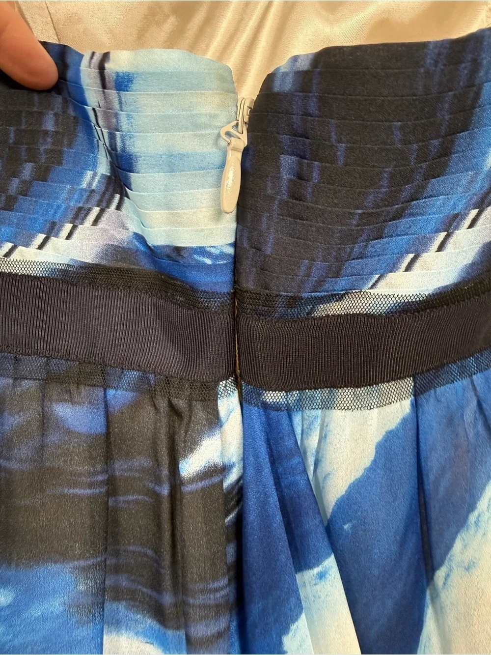 BCBGMaxAzria description sweeping